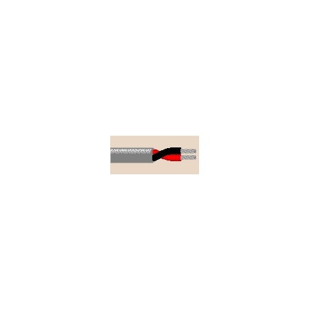 Belden Multi-Conductor Cable, TNC, 20 AWG, 2 C, Chrome, PVC, Stranded, 300V AC, Indoor, 5000 ft 8205 0605000